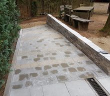 Naturfreundehaus - Pflasterarbeiten